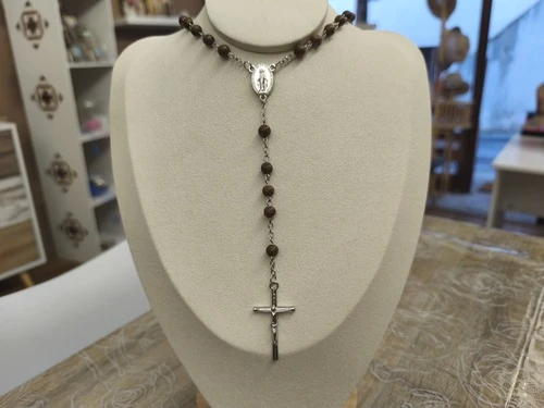 Chapelet perle bois de robles