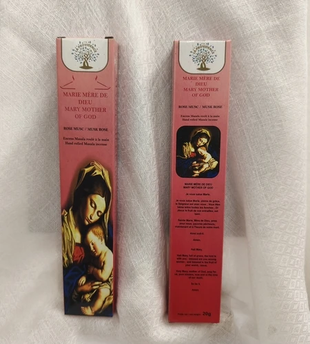 Encens Marie, Mère de Dieu /Senteur Rose Musc