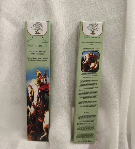 Encens Saint Georges /Senteur Sauge Blanche
