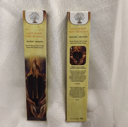 Encens Saint Benoît /Senteur Benjoin