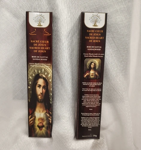 Encens Sacré-Cœur de Jésus /Senteur Bois de Santal