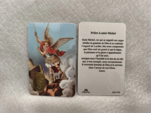 Carte de prière /Saint Michel Archange